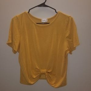 Walking on sunshine crop top